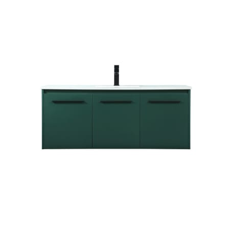 A large image of the Elegant Lighting VF44548M Green