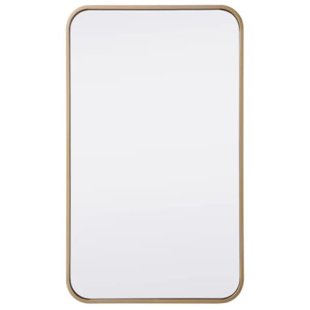 A large image of the Elegant Lighting MR801830 Brass