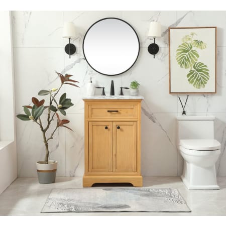 Elegant Lighting VF15024WH A large image of the Elegant Lighting VF15024WH Alternate Image