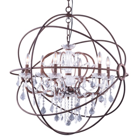 A large image of the Elegant Lighting 1130D32 Rustic Intent