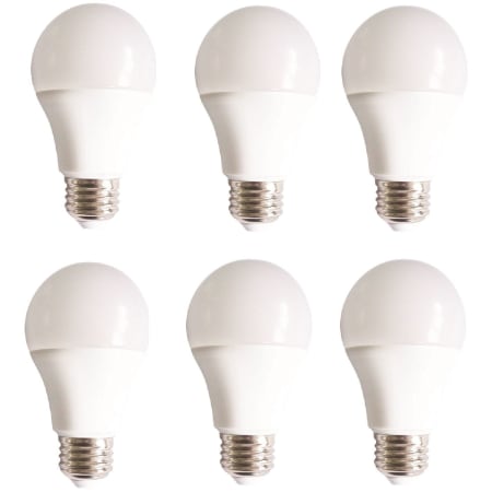 A large image of the Elegant Lighting A19LED801-6PK White