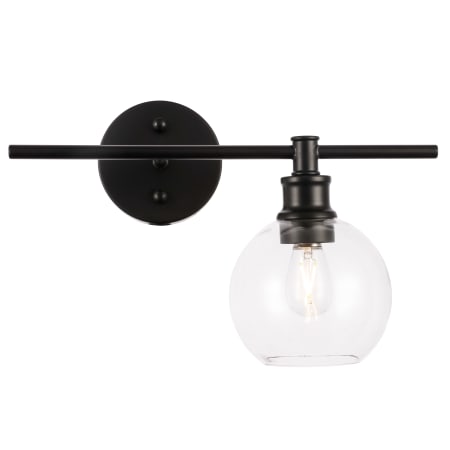 A large image of the Elegant Lighting LD2302 Black