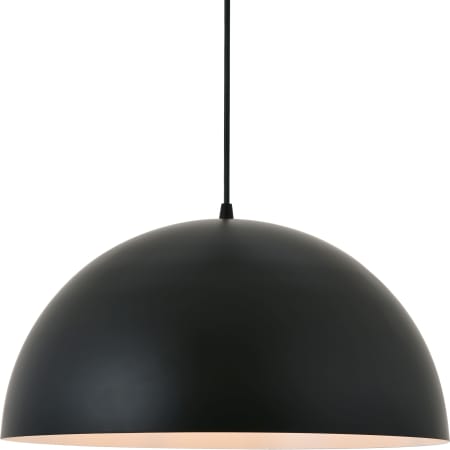 A large image of the Elegant Lighting LD4025D16 Black