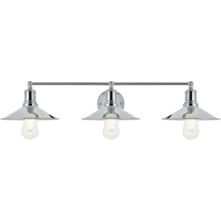 A large image of the Elegant Lighting LD4033W33 Chrome