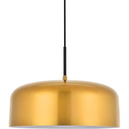 A large image of the Elegant Lighting LD4072D14 Satin Gold / Black
