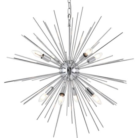 A large image of the Elegant Lighting LD5051D30 Chrome