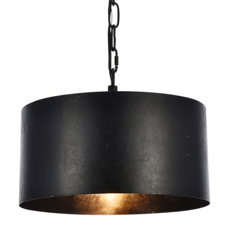 A large image of the Elegant Lighting LD6015D15 Vintage Black