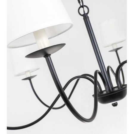 A large image of the Elegant Lighting LD6103D37 Elegant LD6103D37BK Alternate Image 4