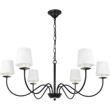 A large image of the Elegant Lighting LD6103D37 Elegant LD6103D37BK Alternate Image 8