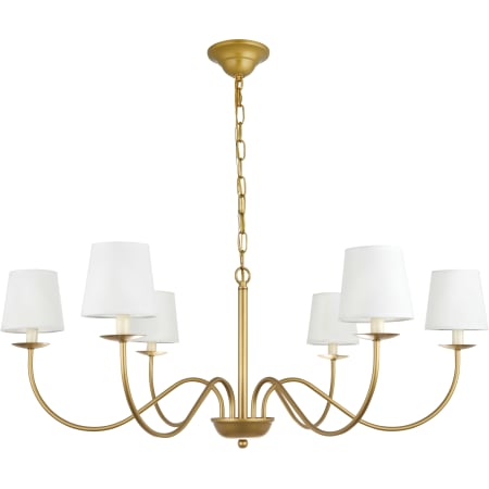 A large image of the Elegant Lighting LD6103D37 Elegant LD6103D37BR Alternate Image 5