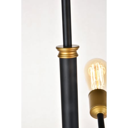 A large image of the Elegant Lighting LD8015D18 Elegant LD8015D18BK Alternate Image 7