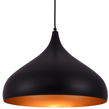 A large image of the Elegant Lighting LDPD2045 Black