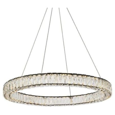 A large image of the Elegant Lighting 3503D31 Black