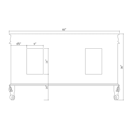 A large image of the Elegant Lighting VF-1049 Alternate View