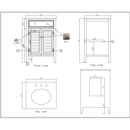 A large image of the Elegant Lighting VF10430 Alternate View