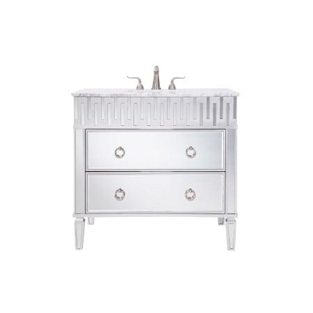 A large image of the Elegant Lighting VF-1104 Elegant Decor VF-1104 Vanity - Alternate View