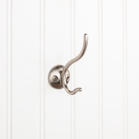 A large image of the Elements YD30-381 Satin Nickel