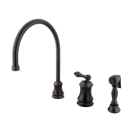 A large image of the Elements Of Design ES381ALBS Oil Rubbed Bronze
