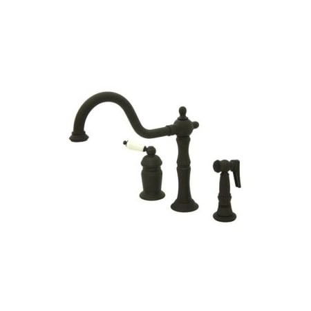 A large image of the Elements Of Design ES1815PL Oil Rubbed Bronze