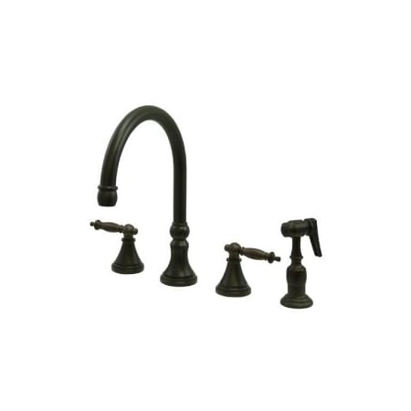 A large image of the Elements Of Design ES27TLBS Oil Rubbed Bronze