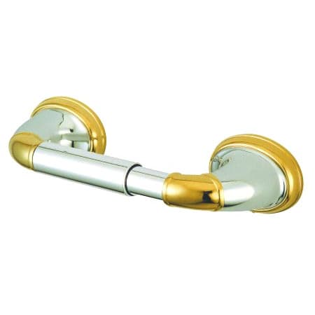 A large image of the Elements Of Design EBA628SNPB Satin Nickel/Polished Brass (PVD)