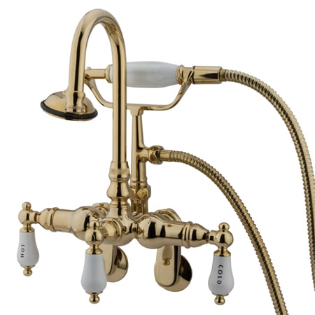 A large image of the Elements Of Design DT3012PL Polished Brass (PVD)