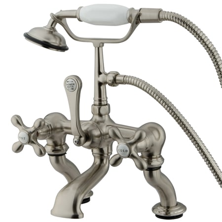 A large image of the Elements Of Design DT4098AX Satin Nickel