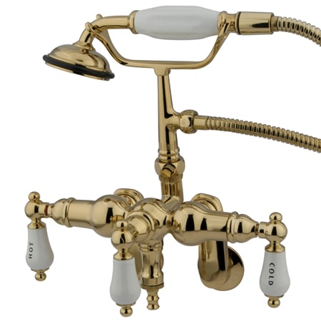 A large image of the Elements Of Design DT4192CL Polished Brass (PVD)