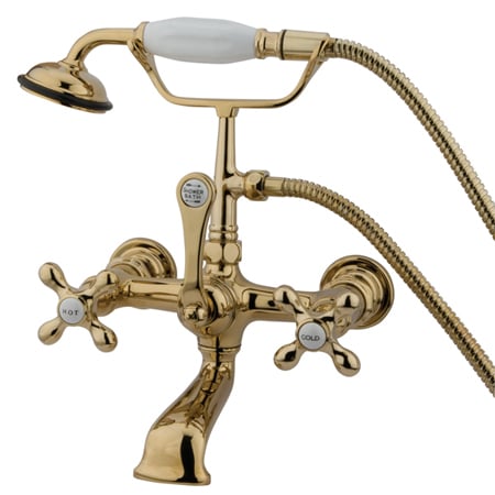 A large image of the Elements Of Design DT5512AX Polished Brass (PVD)