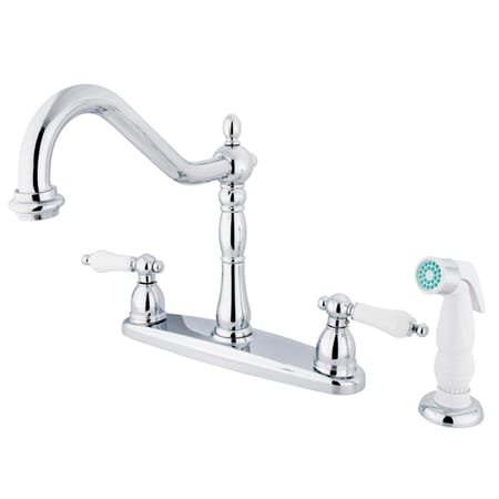 A large image of the Elements Of Design EB1751PL Chrome
