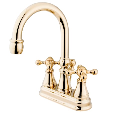 A large image of the Elements Of Design ES2612KX Polished Brass (PVD)