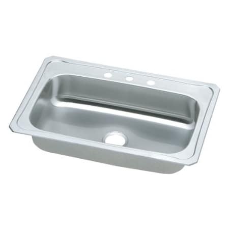 A large image of the Elkay CRS3322 3 Faucet Holes