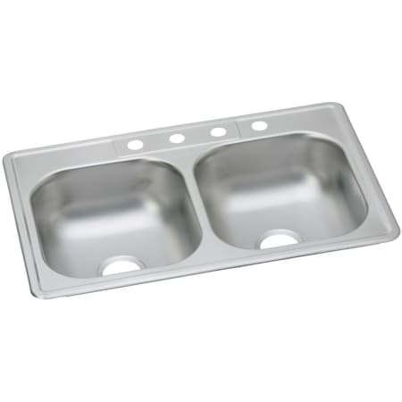 A large image of the Elkay DDW1023322 4 Faucet Holes