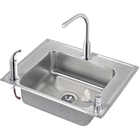 A large image of the Elkay DRKAD282260LC Stainless Steel