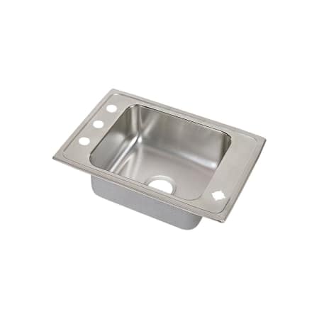 A large image of the Elkay DRKADQ222065 4 Faucet Holes