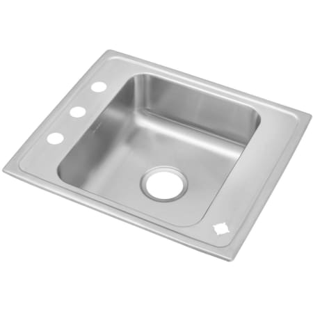 A large image of the Elkay DRKR2522 4 Faucet Holes