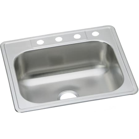 A large image of the Elkay DSE12522 4 Faucet Holes