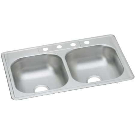 A large image of the Elkay DW1023322 4 Faucet Holes
