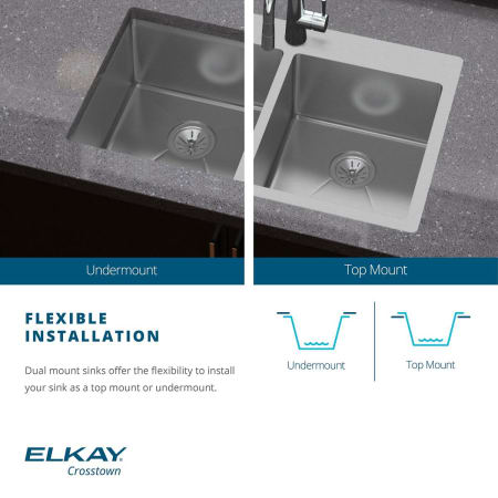 A large image of the Elkay ECTSRS33229BG Elkay-ECTSRS33229BG-Flexible Installation