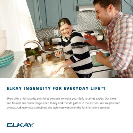 A large image of the Elkay EGUH2115DBG Elkay-EGUH2115DBG-Everyday Life