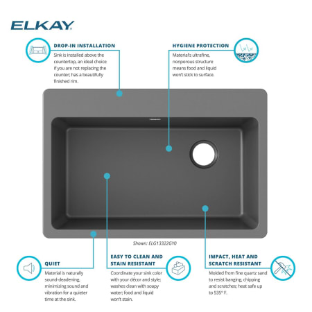 A large image of the Elkay ELG13322 Alternate Image