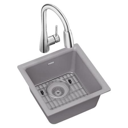 Elkay ELG1616GS0FC Greystone Quartz Classic 15-3/4 ...