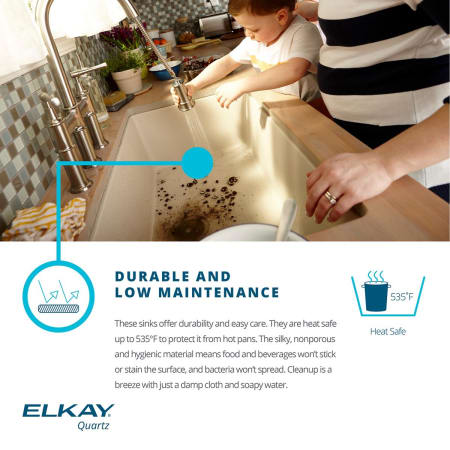 A large image of the Elkay ELGLBO3322 Elkay-ELGLBO3322-Durability Infographic