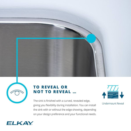 A large image of the Elkay ELUHAD141845PD Elkay-ELUHAD141845PD-Undermount Infographic