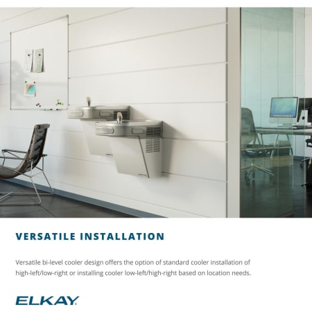 A large image of the Elkay EZSTLG8 Elkay-EZSTLG8-Versatile Installation