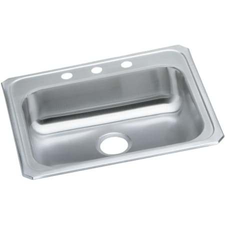 A large image of the Elkay GECR2521 1 Faucet Hole