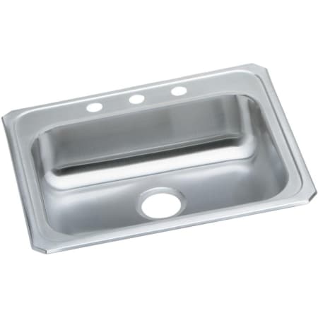 A large image of the Elkay GECR2521 3 Faucet Holes