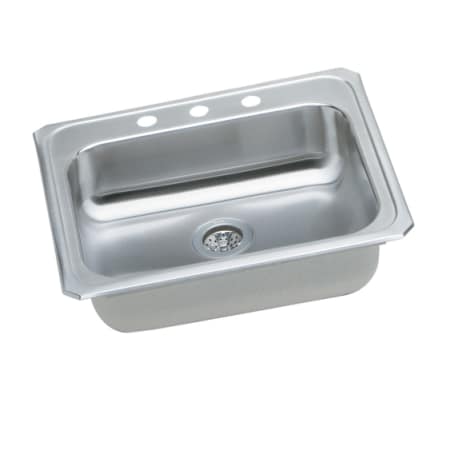 A large image of the Elkay GECR2521L No Faucet Holes