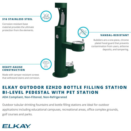 A large image of the Elkay LK4420BF1UDB Alternate View