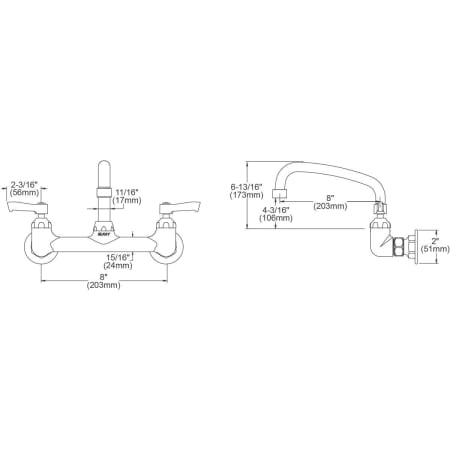 A large image of the Elkay LK940AT08L2H Alternate View